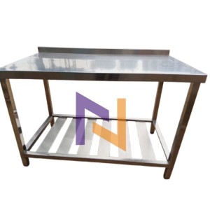 2×4 PACKAGING TABLE WITH AN UNDER SHELF