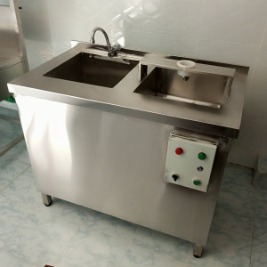 DOUBLE SINK BOTTLE RINSER