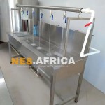 6 TAPS MANUAL STAINLESS STEEL FILLING STATION